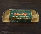 Collectible Ammo: Full Box - 50 Rounds of .38 S. & W. Remington UMC Kleanbore 146 grs. Lead Bullet - Dogbone Box - 9 of 12