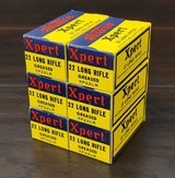 Collectible Ammo: 6 Boxes - 300 Rounds of Western Xpert .22 Long Rifle Greased XP22LR -Western Carton Included - 1 of 10