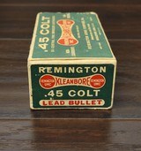 Collectible Ammo: Mixed Box - 50 Rounds of Remington UMC Kleanbore .45 Colt 250gr. Lead Bullet - R392 - 5 of 13