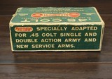 Collectible Ammo: Mixed Box - 50 Rounds of Remington UMC Kleanbore .45 Colt 250gr. Lead Bullet - R392 - 4 of 13
