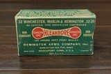 Collectible Ammo: Partial Box - 44 Rounds of Remington UMC Kleanbore .32-20 Win. Mar. & Rem. 100 grain Soft Point Bullets - R187 - 3 of 14