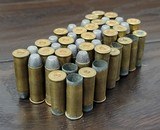 Collectible Ammo: Partial Box - 35 Rounds of .44 Winchester - Union Metallic Cartridge Co. .44 Winchester 40grs. Powder 200 gr. Bullet Black Powder - 11 of 11