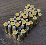 Collectible Ammo: Partial Box - 35 Rounds of .44 Winchester - Union Metallic Cartridge Co. .44 Winchester 40grs. Powder 200 gr. Bullet Black Powder - 10 of 11