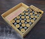 Collectible Ammo: Partial Box - 40 Rounds of Winchester Repeating Arms Co. .44 Cal WCF Central Fire Solid Head for Model 1873 - 8 of 9
