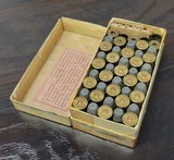 Collectible Ammo: Partial Box - 40 Rounds of Winchester Repeating Arms Co. .44 Cal WCF Central Fire Solid Head for Model 1873 - 7 of 9