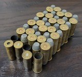 Collectible Ammo: Partial Box - 40 Rounds of Winchester Repeating Arms Co. .44 Cal WCF Central Fire Solid Head for Model 1873 - 9 of 9