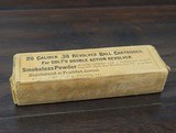 Collectible Ammo: Sealed Box - 20 Rounds of .38 Revolver Ball Cartridges for Colt's Double Action Revolver - Smokeless Powder - 5 of 5
