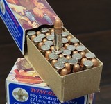 Collectible Ammo: Full Carton - 500 Rounds of Winchester .22 Long Rifle Rimfire - Boy Scouts of America 75th Anniversary Commemorative Ammunition - 9 of 11