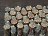 Collectible Ammo: Full Box - 50 Rounds of .38 Caliber Long Rim-Fire - The Union Metallic Cartridge Co. Swaged Bullets - 9 of 9