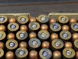 Collectible Ammo: Full Box - 50 Rounds of .351 Winchester Self-Loading Full Patch - For Winchester Model '07 .351 Caliber Rifle 180gr. Full Patch - 10 of 10