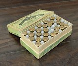 Collectible Ammo: Full Box - 50 Rounds of Winchester Repeating Arms Co. .38 Caliber / .38 S.&W. C.F. - Solid Head - 5 of 8