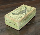Collectible Ammo: Full Box - 50 Rounds of Winchester Repeating Arms Co. .38 Caliber / .38 S.&W. C.F. - Solid Head - 3 of 8