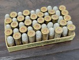 Collectible Ammo: Full Box - 50 Rounds of Winchester Repeating Arms Co. .38 Caliber / .38 S.&W. C.F. - Solid Head - 8 of 8