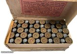 Collectible Ammo: Full Box 50 Rounds Winchester .44 Cal for Winchester Rifle Model 1873 Central Fire Solid Head - 8 of 10