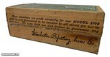 Collectible Ammo: Full Box 50 Rounds Winchester .44 Cal for Winchester Rifle Model 1873 Central Fire Solid Head - 5 of 10