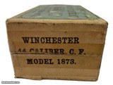 Collectible Ammo: Full Box 50 Rounds Winchester .44 Cal for Winchester Rifle Model 1873 Central Fire Solid Head - 2 of 10