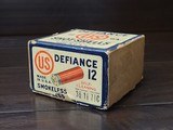 Collectible Ammo: Full Box - 25 Rounds of U.S Cartridge Company Defiance 12 Gauge Shot Shells - 4 of 6