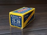 Collectible Ammo: Full Box - 50 Rounds of Peters Rustless .25-20 Winchester 86 gr. Soft Point Ammo - 3 of 5