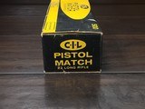 Collectible Ammo: Full Carton - 500 Rounds of C-I-L Pistol Match .22 Long Rifle - Canadian Industries Limited - 3 of 9