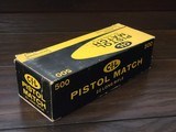 Collectible Ammo: Full Carton - 500 Rounds of C-I-L Pistol Match .22 Long Rifle - Canadian Industries Limited - 2 of 7