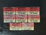 Eight Boxes Peters Rustless Target .22 Short, No. 2214 - 3 of 4