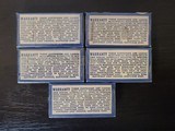 Five Boxes Federal Hi-Power Xcess Speed .22 Short, 1941 Box - 4 of 4