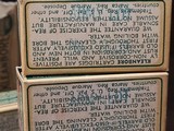 Collectible Ammo: Partial Carton - 350 Rounds of Remington UMC Kleanbore Dogbone .22 Long Rifle Rimfire Cartridges - R17L - "ARMY LOT" stamp - 9 of 10