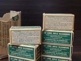 Collectible Ammo: Partial Carton - 350 Rounds of Remington UMC Kleanbore Dogbone .22 Long Rifle Rimfire Cartridges - R17L - "ARMY LOT" stamp - 8 of 10