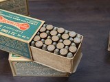 Collectible Ammo: Partial Carton - 350 Rounds of Remington UMC Kleanbore Dogbone .22 Long Rifle Rimfire Cartridges - R17L - "ARMY LOT" stamp - 10 of 10