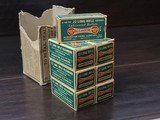Collectible Ammo: Partial Carton - 350 Rounds of Remington UMC Kleanbore Dogbone .22 Long Rifle Rimfire Cartridges - R17L - "ARMY LOT" stamp - 4 of 10