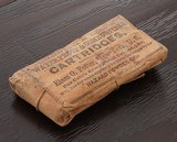 Packet of Combustible Cartridges for the Colt 1860 .44 Revolver by Elam O. Potter of New York, NY, Unopened - 4 of 4