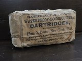 Packet of Combustible Cartridges for the Colt 1860 .44 Revolver by Elam O. Potter of New York, NY, Unopened