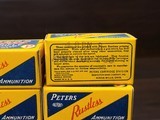 Collectible Ammo: Full Carton - 500 Rounds of Peters Rustless .22 Long Rifle Rimfire Cartridges No. 2279 - "Army Lot" Stamped - 7 of 9