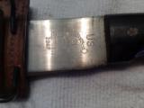 Legitimus Collins Co. US Army 1942 machete in leather scabbard - 2 of 4