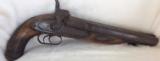 Double barrel pinfire coachman pistol, - 1 of 7