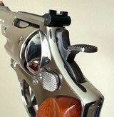 1973 P&R Smith and Wesson S&W NICKEL NO DASH 57 KILLER MECHANICS! C&R OKAY - 8 of 15