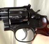 OUTSTANDING and RARE 1989 Smith and Wesson S&W 586-2 first year FACTORY Laser Engraved with box! 99.5% - 7 of 14