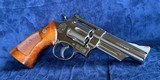 **BEAUTIFUL** 1980 Smith and Wesson S&W 29-2 P&R factory nickel 4