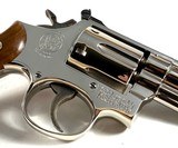 **BEAUTIFUL** Smith and Wesson S&W 19 dash 3 NICKEL 2.5