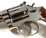 **BEAUTIFUL** Smith and Wesson S&W 19 dash 3 NICKEL 2.5
