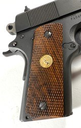 **NICE** 1984 Colt Officer's Officers Model 45 ACP 1911 pistol original grips very solid gun. Government Commander - 10 of 20