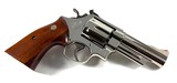 **BEAUTIFUL** 1979 Smith and Wesson S&W NICKEL 29 dash 2 with 4" barrel target hammer trigger smooth target grips. 629 27 57 - 6 of 17