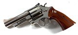 **BEAUTIFUL** 1979 Smith and Wesson S&W NICKEL 29 dash 2 with 4" barrel target hammer trigger smooth target grips. 629 27 57 - 3 of 17
