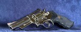 *1980* Smith and Wesson S&W Nickel NO DASH model 57 41 mag with 4