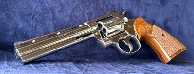 **BEAUTIFUL** 1983 Colt Python Nickel Finish 6