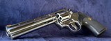**GORGEOUS** OLD PRODUCTION 1987 Stainless Colt Python 6