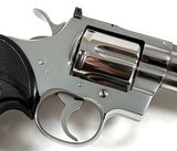 **OUTSTANDING** 1989 Old Gen Shiny Stainless Colt Python 357 mag original grips Unreal Mechanics! 99%+ - 9 of 18