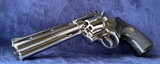 **OUTSTANDING** 1989 Old Gen Shiny Stainless Colt Python 357 mag original grips Unreal Mechanics! 99%+ - 2 of 18