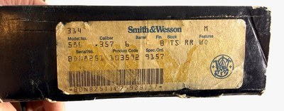 **LIMITED RUN** 1989 Smith and Wesson S&W 583 dash 3 Glass Bead Finish 6