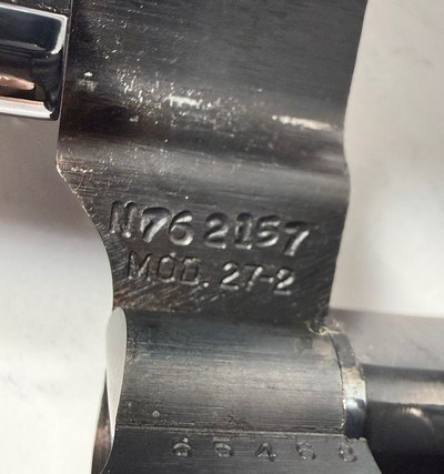 **BEAUTIFUL** 1980 Smith and Wesson S&W 27 dash 2 with 4
